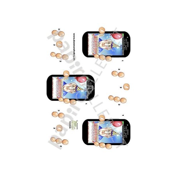 3D Ark Dan-Design Mand/Mobil 13263