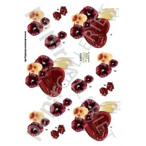 3D Ark Dan-Design Champangehjerte 13271