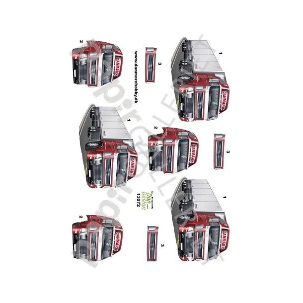 3D Ark Dan-Design TruckerLastbil 13272