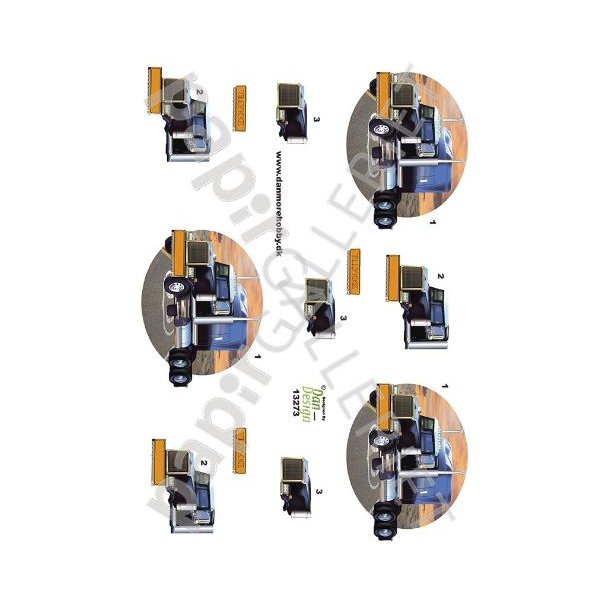 3D Ark Dan-Design TruckerLastbil 13273