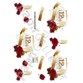 3D Ark Dan-Design Kobberbryllup 13274