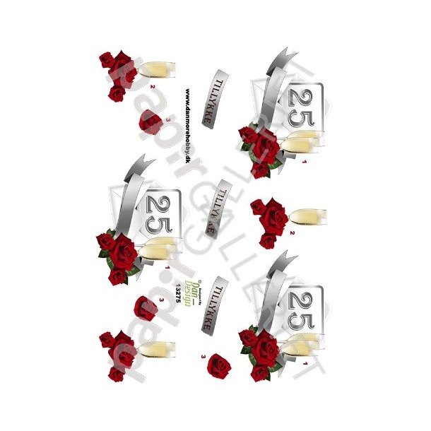 3D Ark Dan-Design Slvbryllup 13275