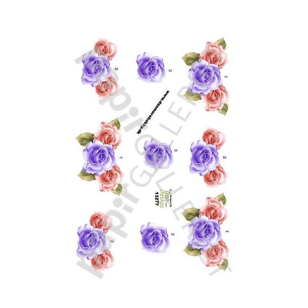 3D Ark Dan-Design Blomster 13277