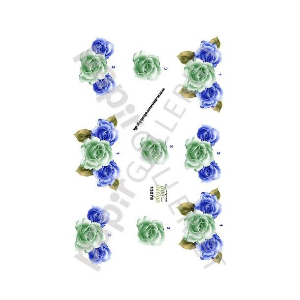 3D Ark Dan-Design Blomster 13278