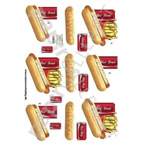 3D Ark Dan-Design Hotdog 13280