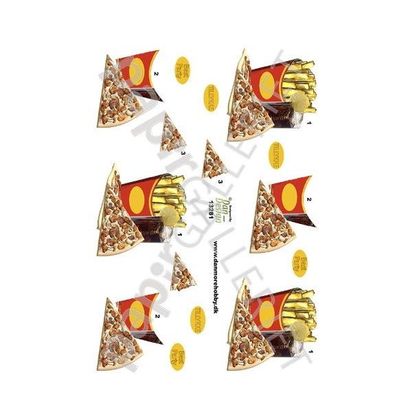 3D Ark Dan-Design Pizza 13281