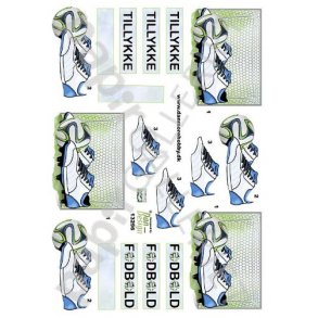 3D Ark Dan-Design Fodbold 13296