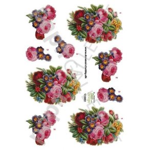 3D Ark Dan-Design Blomster 13302