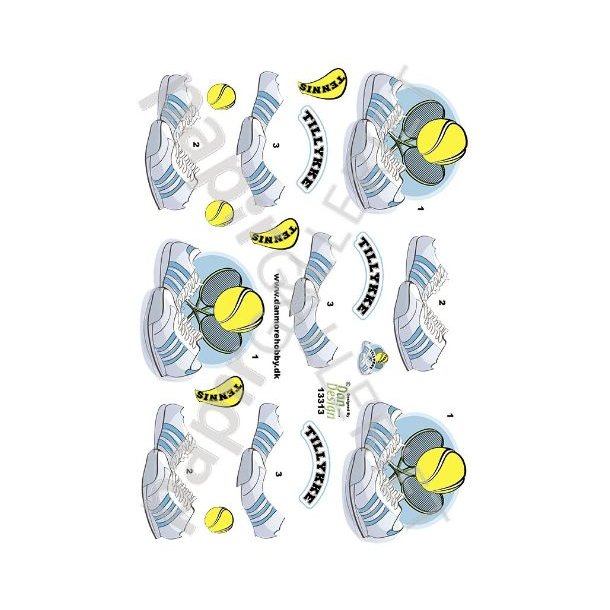 3D Ark Dan-Design Tennis 13313