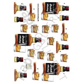 3D Ark Dan-Design Whiskey 13315