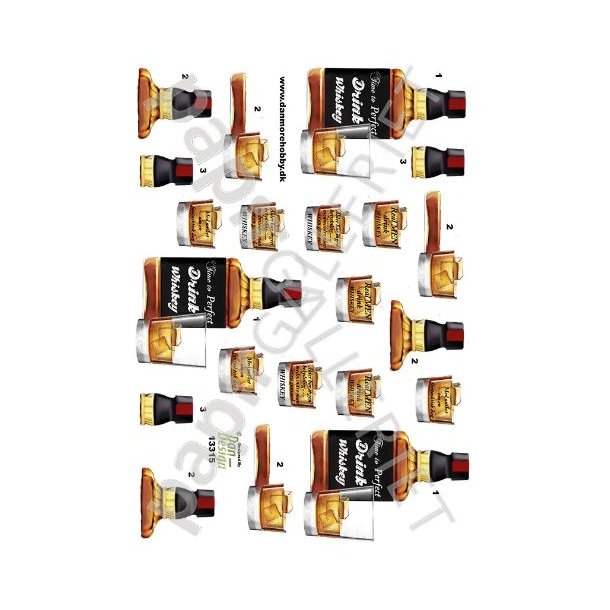 3D Ark Dan-Design Whiskey 13315