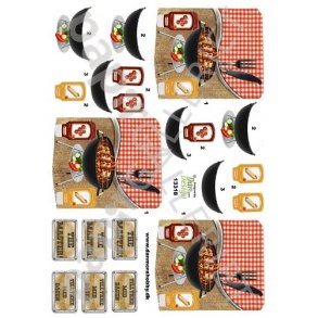 3D Ark Dan-Design Grill 13318