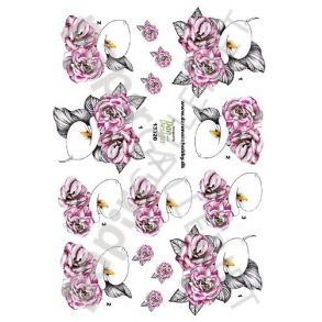 3D Ark Dan-Design Blomster 13320