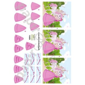 3D Ark Dan-Design Prinsesse 13323