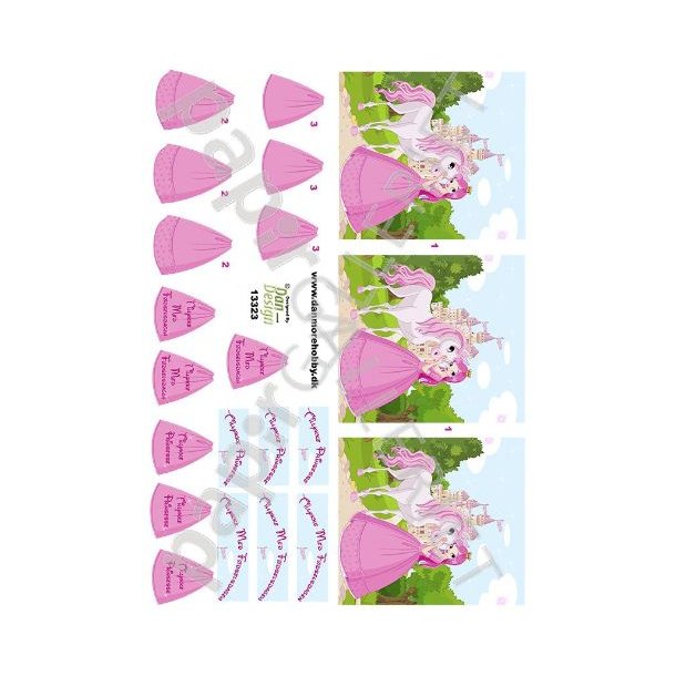 3D Ark Dan-Design Prinsesse 13323