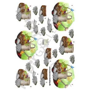 3D Ark Dan-Design Grnsager 13324