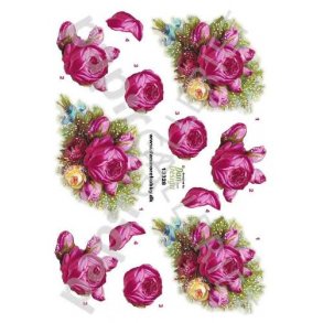 3D Ark Dan-Design Blomster 13328