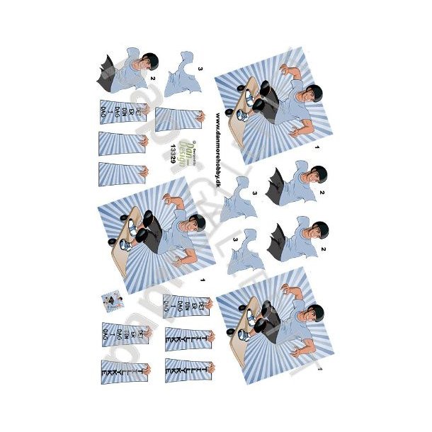 3D Ark Dan-Design Skater 13329