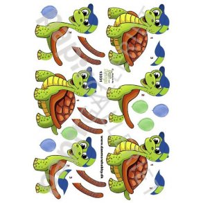 3D Ark Dan-Design Skildpadde 13331