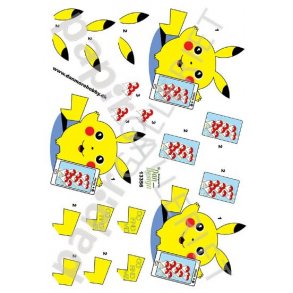 3D Ark Dan-Design Pokemon 13356