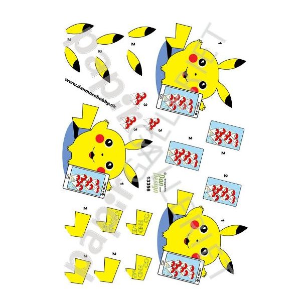 3D Ark Dan-Design Pokemon 13356