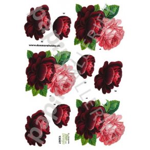 3D Ark Dan-Design Blomster 13357