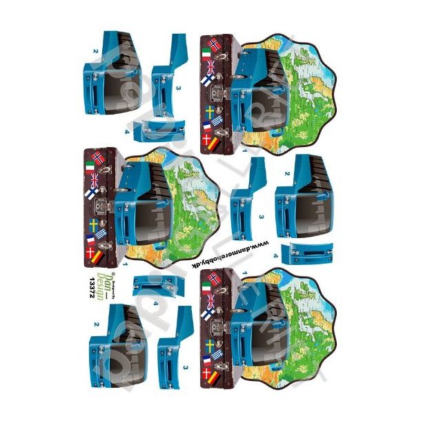 3D Ark Dan-Design TuristBus 13372