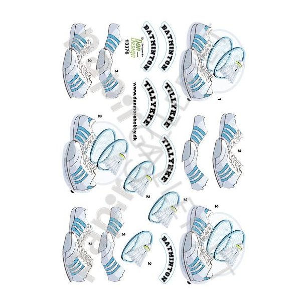 3D Ark Dan-Design Badminton 13376