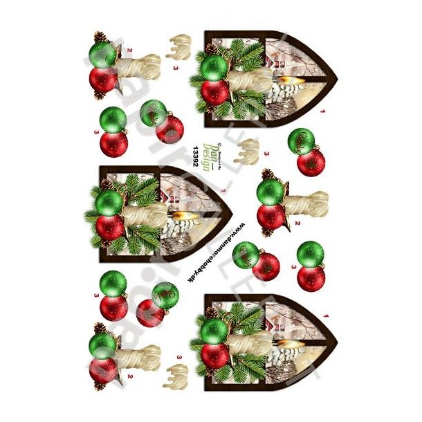 3D Ark Dan-Design JuleVindue 13392