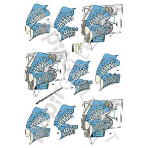 3D Ark Dan-Design Computer - Sneakers - Mobi Bl 13409