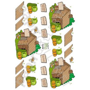 3D Ark Dan-Design SpejderHytte 13452