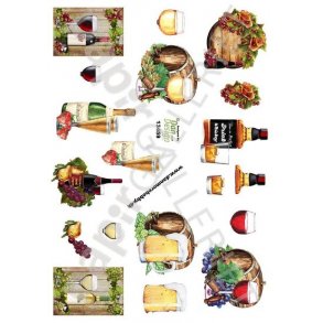 3D Ark Dan-Design Minikort Drikkevare 459