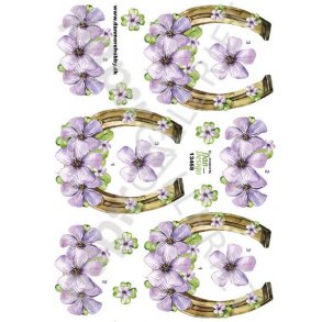 3D Ark Dan-Design Hestesko Guld 13468