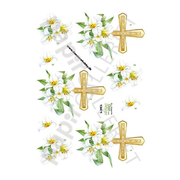 3D Ark Dan-Design Sympati Kors 13471