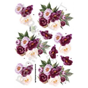 3D Ark Dan-Design Blomster 13472