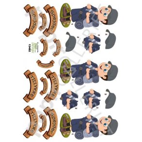 3D Ark Dan-Design Spejder Bl Dreng 13482