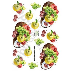 3D Ark Dan-Design Frugt 13489