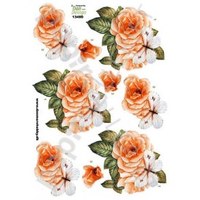 3D Ark Dan-Design Blomster 13490