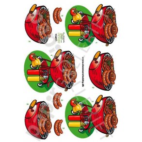 3D Ark Dan-Design Grill 13491