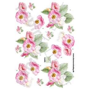 3D Ark Dan-Design Blomster 13495
