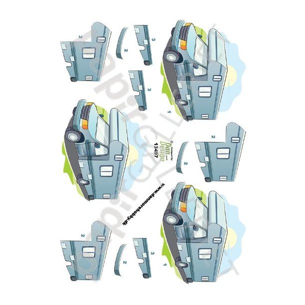 3D Ark Dan-Design Autocamper 13497