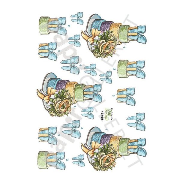 3D Ark Dan-Design Bryllupskage 13498