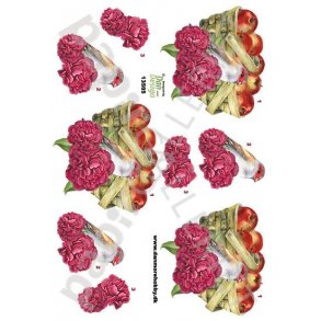 3D Ark Dan-Design BlomsterFrugtKurv 13505
