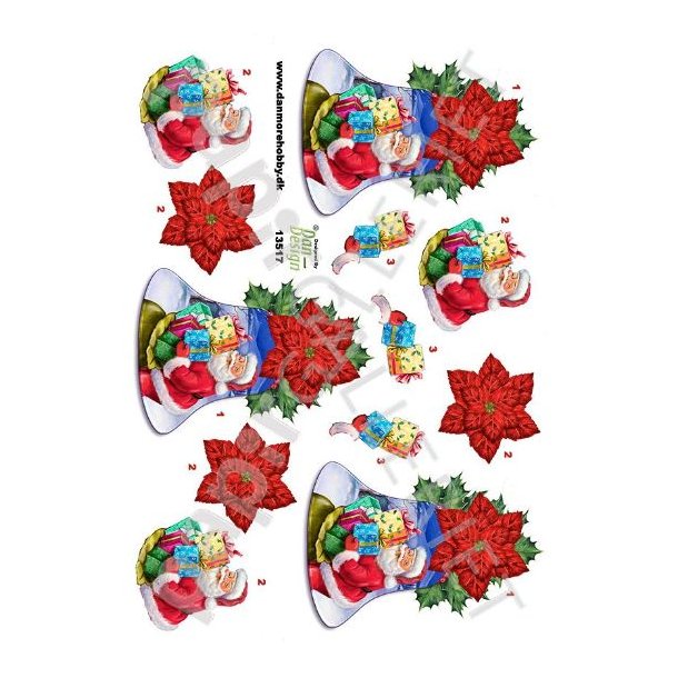 3D Ark Dan-Design JuleKlokke 13517