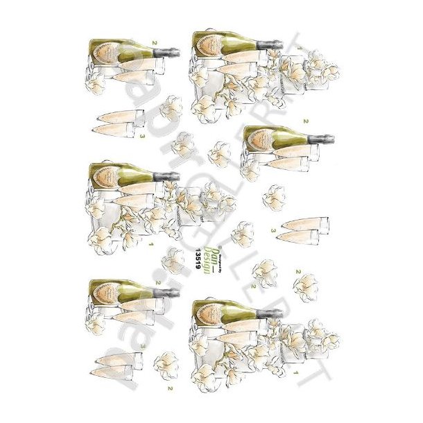 3D Ark Dan-Design BryllupsKage 13519