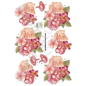 3D Ark Dan-Design Blomster 13533