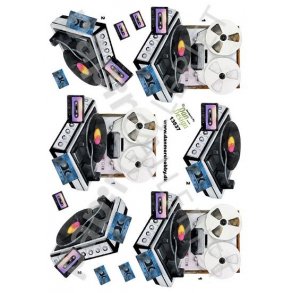 3D Ark Dan-Design MusikAfspiller 13537