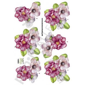 3D Ark Dan-Design Blomster 13553