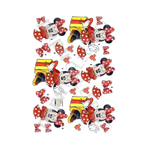 3D Ark Dan-Design Minnie Mouse 13561