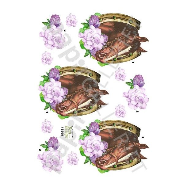 3D Ark Dan-Design Hestesko 13569